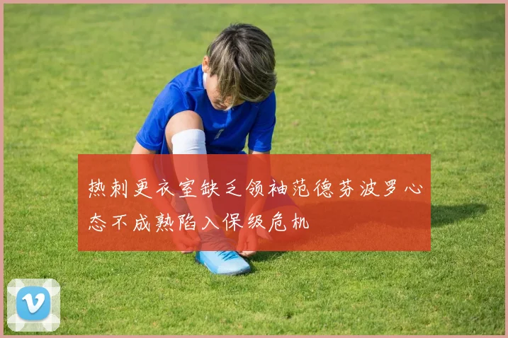 热刺更衣室缺乏领袖范德芬波罗心态不成熟陷入保级危机