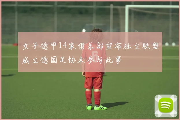 女子德甲14家俱乐部宣布独立联盟成立德国足协未参与此事